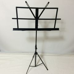 W582　KIKUTANI スチール譜面台　楽譜立て　収納袋　伸縮　