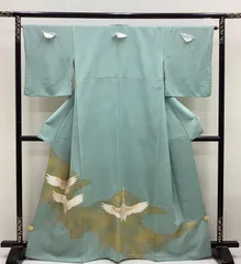 正絹 色留袖 未使用 正絹 色留袖 未使用 - メルカリ