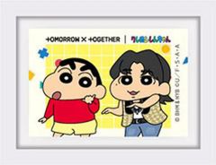 [중고] 입상·장식품 용준 [TOMORROW X TOGETHER×크레용 신짱 아트 프레임 컬렉션]