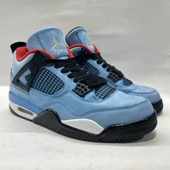 【US9】 AIR JORDAN 4 RETRO CACTUS JACK TRAVIS SCOTT 308497-406 【USED】