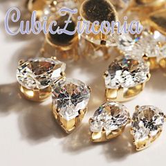 CZ-10【高品質✨キュービックジルコニア】♡ティアドロップ
