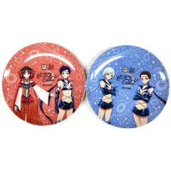 【中古】皿・ボウル 火球皇女＆セーラースターファイター＆セーラースターメイカー＆セーラースターヒーラー プレート(美濃焼)2枚セット 「劇場版 美少女戦士セーラームーンCosmos×キッチンオリジン・オリジン弁当」 プレート(美濃焼)プレゼントキャンペーン当選
