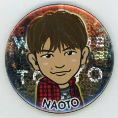 【中古】バッジ・ピンズ NAOTO BIG缶バッジ Welcome to TOKYO Ver. 「三代目J Soul Brothers LIVE TOUR 2016-2017 ”METROPOLIZ”」 マイページブース対象アイテム購入特典