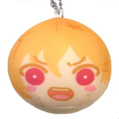 【中古】ぬいぐるみマスコット・ぬいぐるみバッジ 仁兎なずな(にゃんらと～ver.) 「あんさんぶるスターズ! おまんじゅうにぎにぎマスコット ちび4」 コトブキヤショップBOX購入特典
