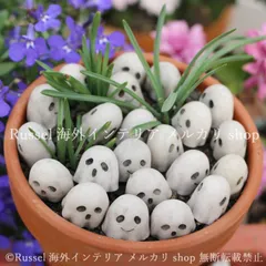 ガーデンオブジェ オバケ 20個セット 小さい かわいい 樹脂 庭 ガーデンオーナメント ガーデニング 雑貨 ガーデン雑貨 ガーデンインテリア ガーデン インテリア 庭の装飾 お洒落 おしゃれ 8-14