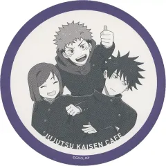 【中古】コースター 虎杖悠二＆釘崎野薔薇＆伏黒恵 白雲石コースター「呪術廻戦カフェ2023 渋谷事変」