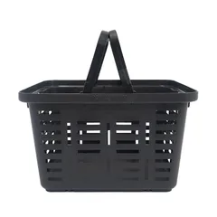 [POST GENERAL（ポストジェネラル）] ヘビーデューティーバスケット チャコールブラック スクエア