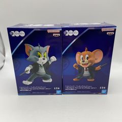 トムとジェリー フィギュアコレクション Slytherin Tom and Gryffindor Jerry WB100周年ver. ハリーポッター　Ａ　Ｂ　プライズ　バンダイ　バンダイナムコ　バンプレスト　２点セット