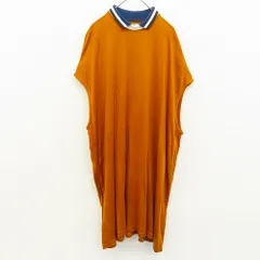 ノントーキョー NON TOKYO 膝丈ワンピース ドロップショルダー 襟付き [s941609]のサムネイル
