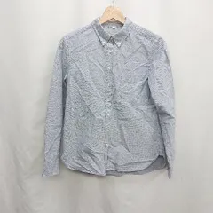 ◇ ◎ ⊇ Φ 無印良品 長袖 シャツ サイズS ブルー系 レディース E  【1410290027455】