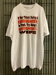 Old Print T-Shirt メッセージ　プリントTシャツ　カットソー　Y2K