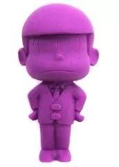 【中古】トレーディングフィギュア チョロ松(パープル) 「おそ松さん ガチャ松 消しゴムフィギュア」