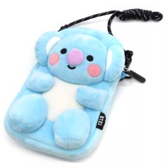 [중고]잡화 KOYA(아르엠) 베이비 봉제인형 크로스백(플러쉬 크로스백) [BT21]