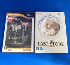 Wii バイオハザード0/THE LAST STORY ラストストーリー (動作未確認)　CAPCOM 任天堂　ソフト　2点まとめ　セット