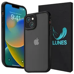 LUNES iPhone 13 mini ケース FROST SHADOW for iPhone 13 mini (5.4 inch) 薄型 傷防止 カメラ保護 黄変防止 耐衝撃 軽量 ワイヤレス充電対応 レンズ保護 スマホケース いPhone13 min 1