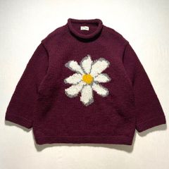 OBEY 花ニットベスト（使用感なし・メンズXL） - メルカリ