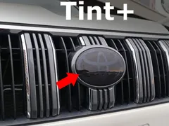 Tint+何度も貼れるエンブレム スモークフィルム 150 後期 プラド (スモーク20％) ランドクルーザープラド ランクル prado TRJ150W
