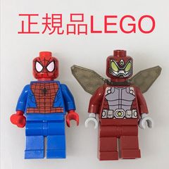 正規品 中古 LEGO レゴ マーベル　スーパーヒーローズ  ミニフィグ　2個　まとめ売り NP-166 ※DC　スパイダーマン　ビートル　76005 361