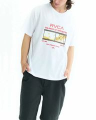 2025春夏 新品【RVCA/ルーカ/ルカ】CONACT SS Tシャツ WHT メンズ BF04A207
