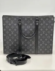 ルイヴィトン LOUIS VUITTON モノグラム エクリプス サックプラ ホリゾンタル ジップ 2way ビジネス バッグ M45265