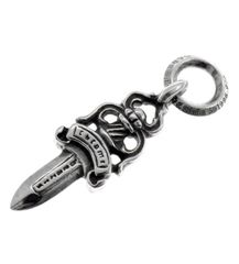 クロムハーツ CHROME HEARTS 【 #5 DAGGER 】 ダガー チャーム シルバー ネックレス トップ　40301