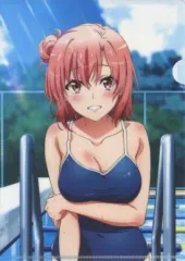 やはり俺の青春ラブコメはまちがっている　俺ガイル　由比ヶ浜結衣　クリアポスター グッズ-クリアファイル】やはり俺の青春ラブコメはまちがっている。完