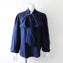 See by Chloe シーバイクロエ シルクリボンブラウス 34/ネイビー【2400012902855】のサムネイル