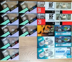 新品未使用　カセットテープ　１８本セット