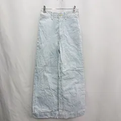 ◇ Θ AZUL BY MOUSSY アズールバイマウジー デニム サイズS ライトブルー レディース E  【1412260031073】