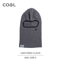 COAL コール ニット ニット帽 Beanie ビーニー 帽子 UNIFORM CLAVA バラク MID GREY グレー メンズ レディース