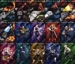 【中古】ポスター 全15種セット A3ビジュアルポスター 「一番くじ 鬼滅の刃 ～心を燃やせ～」 G賞