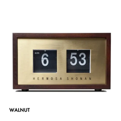 PIVOT CLOCK   （walnut）