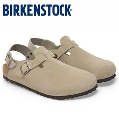 ビルケンシュトック トキオ サンダル クロッグ メンズ レディース ベージュ BIRKENSTOCK Tokio LEVE TAUPE 1028287 レギュラー幅 本革 スウェード