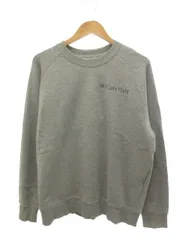 オニツカタイガー Onitsuka Tiger OVERSIZED TOP スウェット 刺繍 M グレー 長袖 トップスのサムネイル