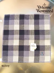 【未使用・新品】【公式正規取扱い】Vivienne Westwood（ヴィヴィアンウエストウッド）LUMBERJACK タオルハンカチ チェック ギフト プレゼント