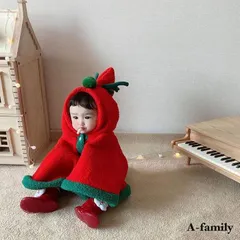 クリスマスポンチョ  トナカイポンチョ サンタポンチョ ポンチョ ベビー 着ぐるみ コスチューム コスプレ  マント キッズ お子様 女の子 男の子 サンタ