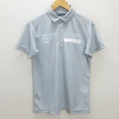 G■スリクソン/SRIXON 半袖ポロシャツ/スポーツウェア【M】薄灰系/men's/74【中古】■