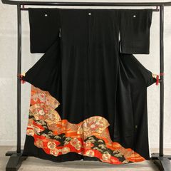 Ichimanya⚫︎中古着物⚫︎振袖(中振袖)⚫︎赤系⚫︎美品 中振袖 振袖 正絹 中古品 赤 赤色 3S568 HZYA003 - メルカリ