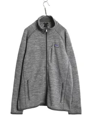 【お得なクーポン配布中!】 パタゴニア ベターセーター ジャケット メンズ L / 15年製 フリース セーター フルジップ ブルゾン ハイネック アウトドア ワンポイント 灰