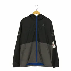 アディダス adidas 裏起毛 カラーブロックウインドブレーカー メンズ import：L 