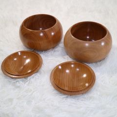 【極美品】 碁笥 欅 特大 囲碁道具