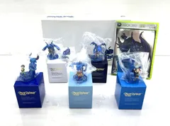 【盛岡26-0089】XBOX360 ブルードラゴン ゲームソフト ＆ ミニフィギュアセット【中古/80】