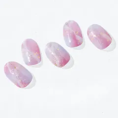 ND-038-G 新品 オホーラ「N Unicorn Dream」ユニコーンドリーム  30枚 マーブル ohora ジェルネイルシール 紫 パープル ピンク