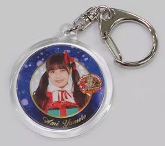 [중고] 키 체인 마스코트 (여성) 유모토 아미 크리스마스 미니 코스터 키 체인 AKB48 CAFE & SHOP 2017 크리스마스 캠페인