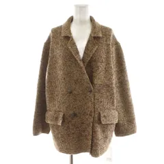 スナイデル SNIDEL 24AW ニットジャケット テーラードジャケット ダブル F 茶 ブラウン SWNJ245238 /AN44