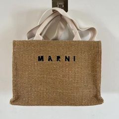 MARNIトートバッグ　かごバック　スモール ショルダー付き 新品