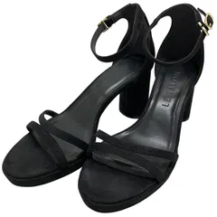 【美品】ルタロン (24) サンダル ストラップ ベルト バンド チャンキーヒール 希少デザイン