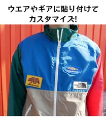 ザ・ノース・フェイス  TNFワッペン 小物・アクセサリー キッズ ジュニア NNJ22241 アップリケ 刺繍 アレンジ カスタム カスタマイズ 男の子 女の子 可愛い キャンプ アウトドア 動物 魚 鳥 花 送料無料