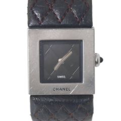 フ*ナ様 正規 CHANELマトラッセ腕時計 完動品 - メルカリ