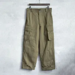 ☆ オリーブ ☆ サイズ25（92cm） ☆ フランスタイプ M47フィールドパンツ 後期型 フランス軍 m47 パンツ 復刻版 軍パン カーゴパンツ m-47 後期型 メンズ PP282YN フランス軍タイプ ヘリンボーンツイル ワイドパンツ 軍パンツのサムネイル